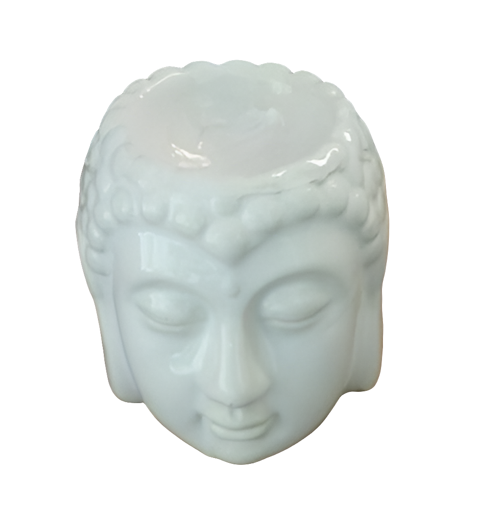 Tête Bouddha - Blanc