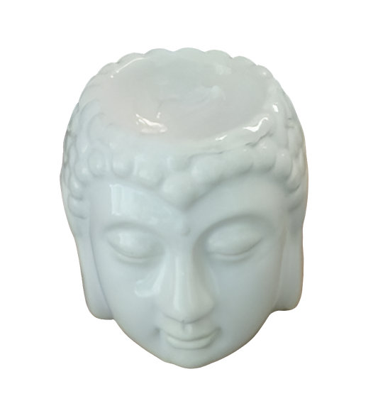 Tête Bouddha - Blanc