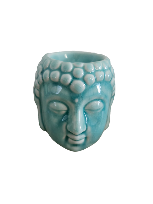 Tête Bouddha - Bleu turquoise